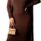 Two Piece for Women Sexy off the Shoulder Bodycon Midi Dresses with Long Cardigan Jackets Coffee